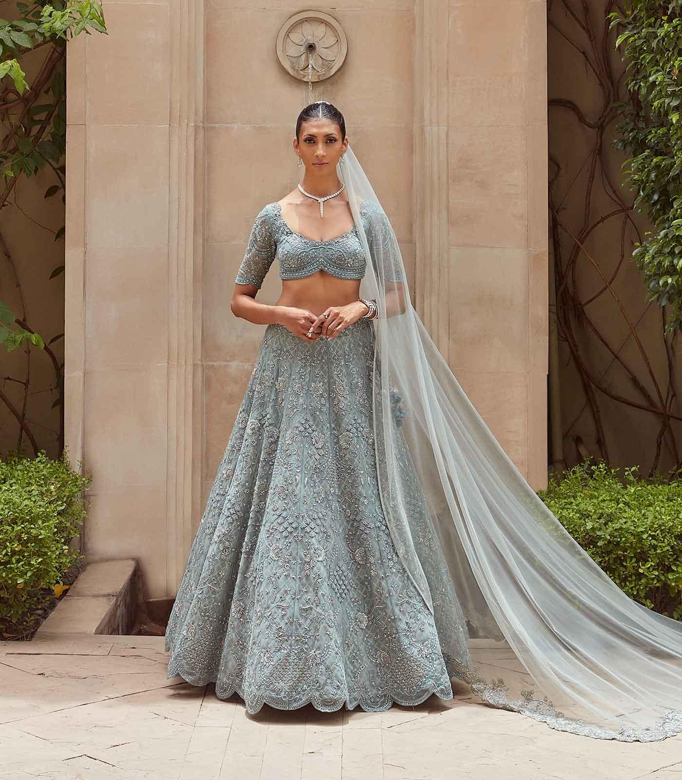 Embroidered lehenga set - Jayanti Reddy